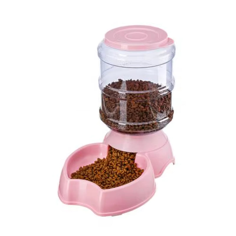 3.8L Pet Automatic Feeder Dog Cat Drinking Bowl for Dog Water Drinking Cat Feeding Large Capacity Dispenser Pet Cat Dog