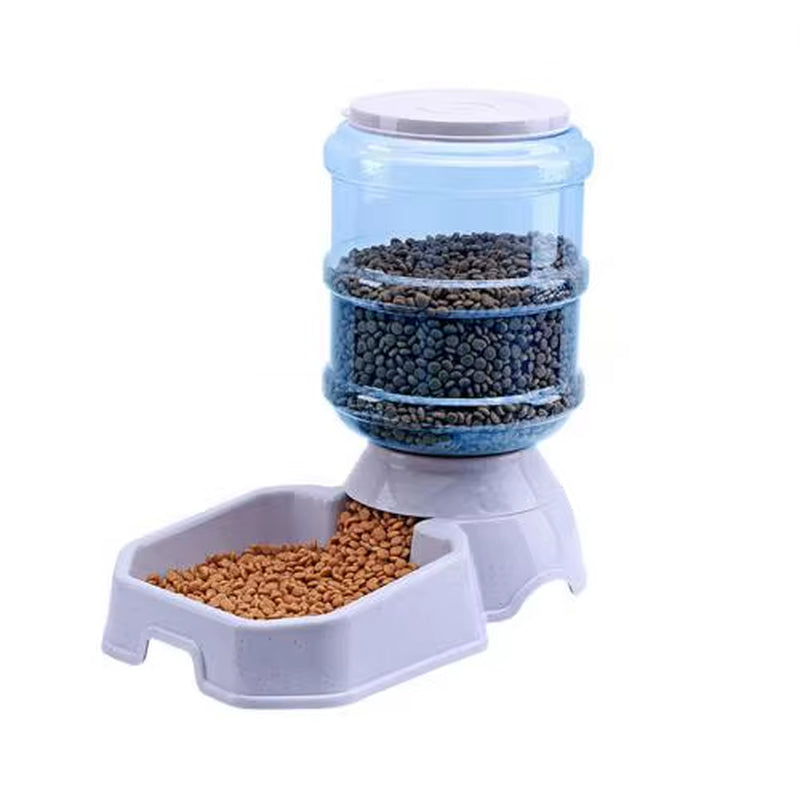 3.8L Pet Automatic Feeder Dog Cat Drinking Bowl for Dog Water Drinking Cat Feeding Large Capacity Dispenser Pet Cat Dog